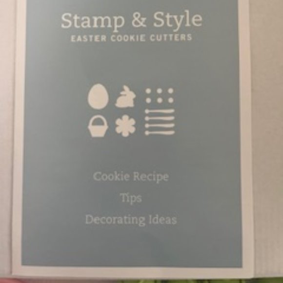 Williams Sonoma - Easter Cookie Cutters - Stamp & Style Set - Picture 6 of 8